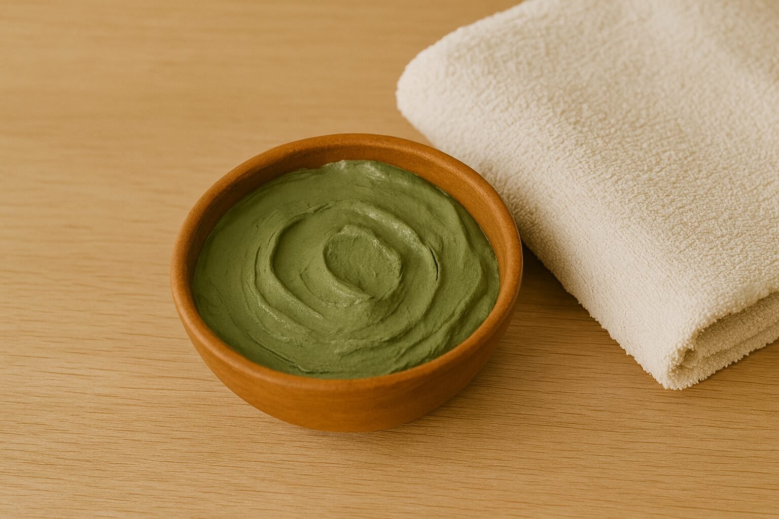 L'art du cataplasme d'argile verte