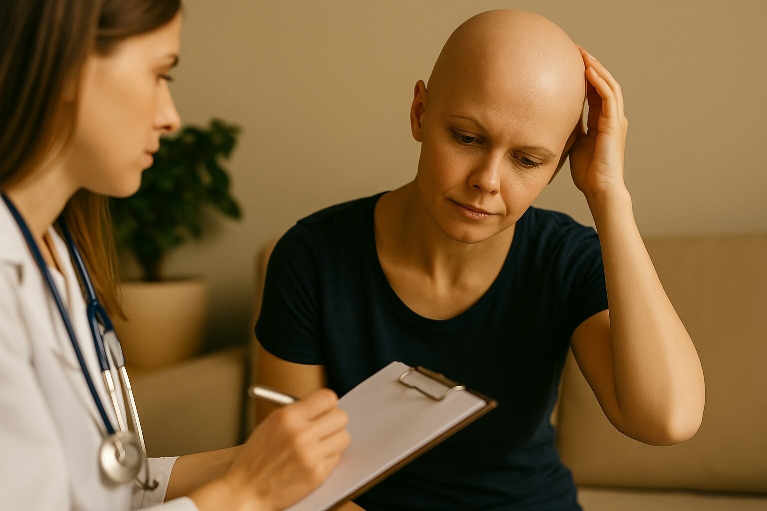 Chute / Entretien des cheveux : Oncologie