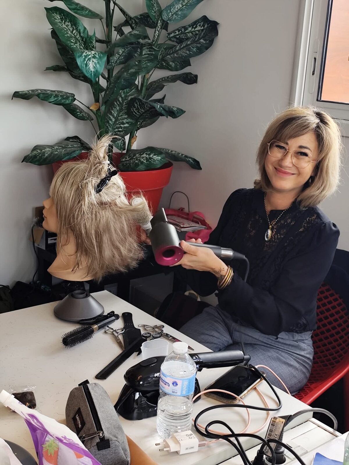 Sonia Jo, socio-coiffeuse